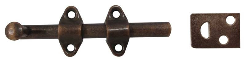 Surface Bolt 4in Venetn Bronze