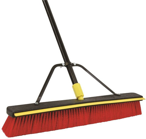 2 In 1 Pushbroom W-squeegee