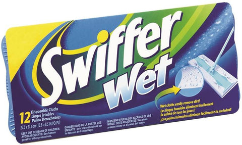 12ct Swiffer Wet Pad Refill
