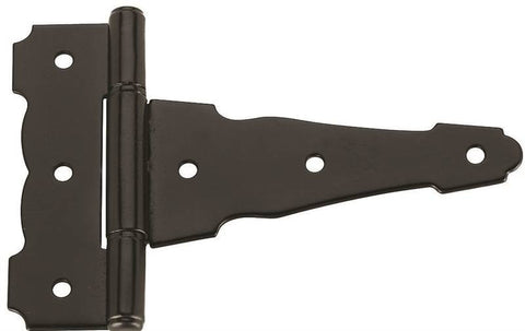 Hinge T Ornmntl Hd Stl 4in Blk