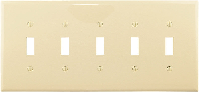 Wall Plate 5 Gang Tgl Std Alm