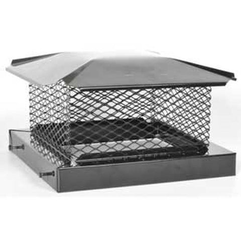 Bm0378 8inx12in Black Chimney