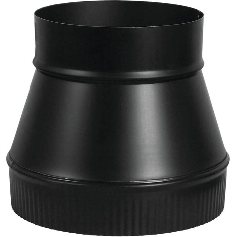 Flue Pipe Increaser 7x8in Blk