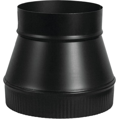 Flue Pipe Increaser 5x6in Blk