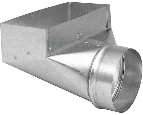 Duct Angle Boot 3-1-4x10x6in