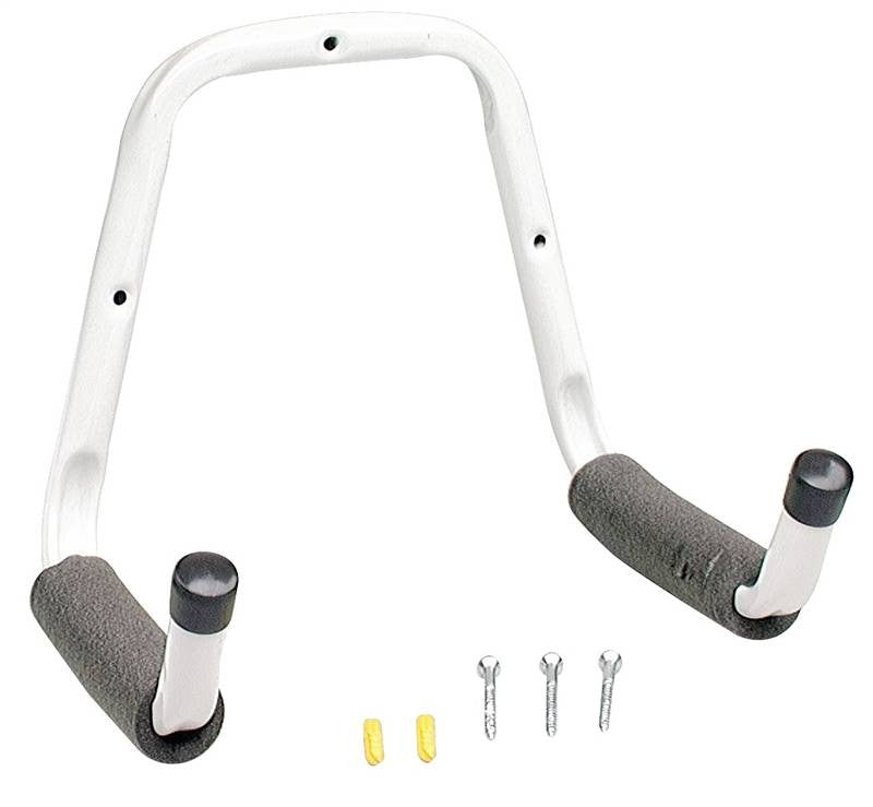 Hook Storage 6in Dblarm White