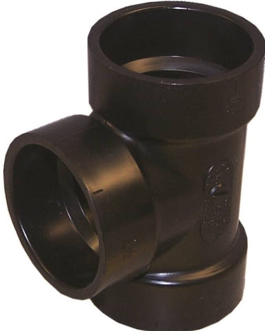 Tee Vent Abs 1-1-2 In