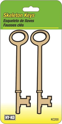 Key Notched Skeleton 2pk