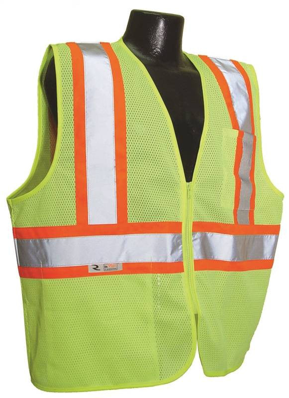 Vest Econo Mesh Class 2 Grn2xl