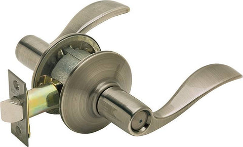 Accent Privacy Lever Pewter