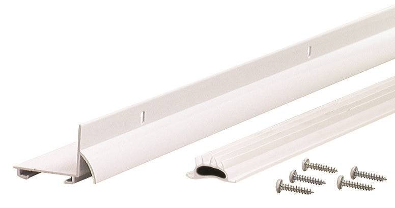 Door Bottom Alum Wht 1-3-8x36