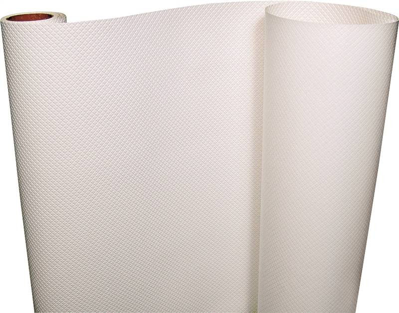 Shelf Liner Texture Wht 12"x5'