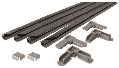 Frame Kit Alum 4ft Pcs Gray