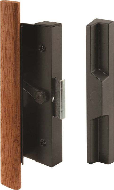 Door Handle Sliding Alum-black