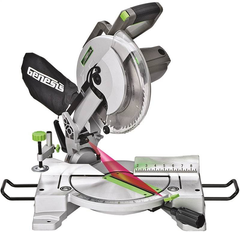 Mitersaw Compound 10in W-laser