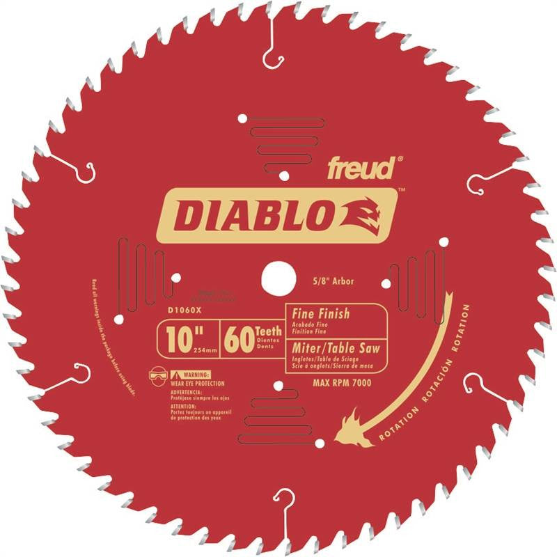 Circ Saw Blade 10in 60t Finish