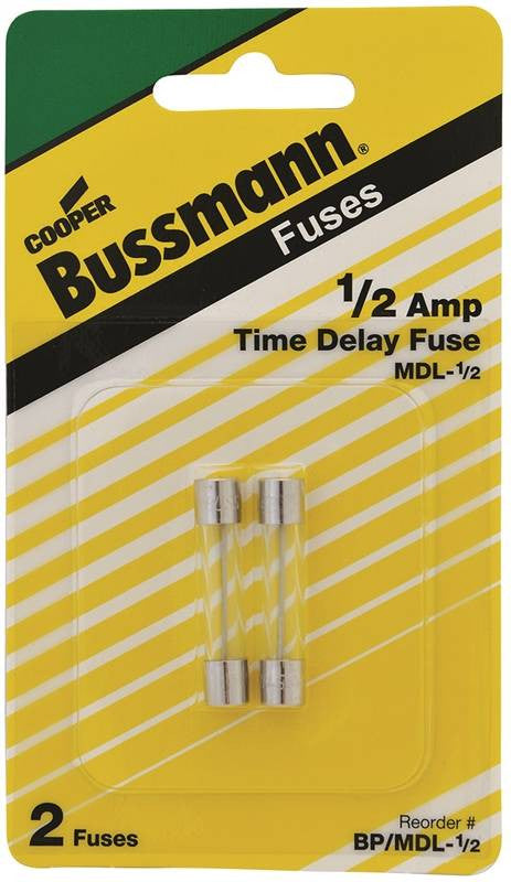 Fuse Glass Time Delay 1-2 Amp