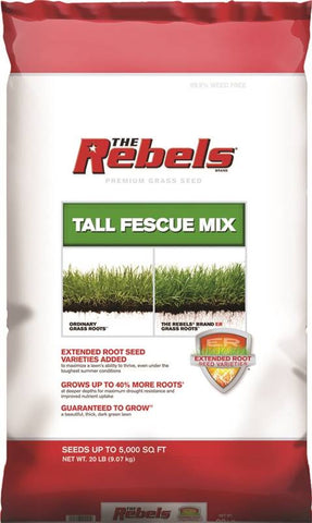 Rebel Tall Fescue Mix 20#