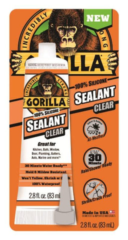 Sealant Silicone 2.8oz Tube