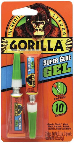 Super Glue Gel Gorilla 2x3g