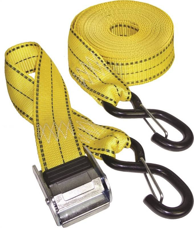 Cam Buckle Tie-down 8'x2 2pk