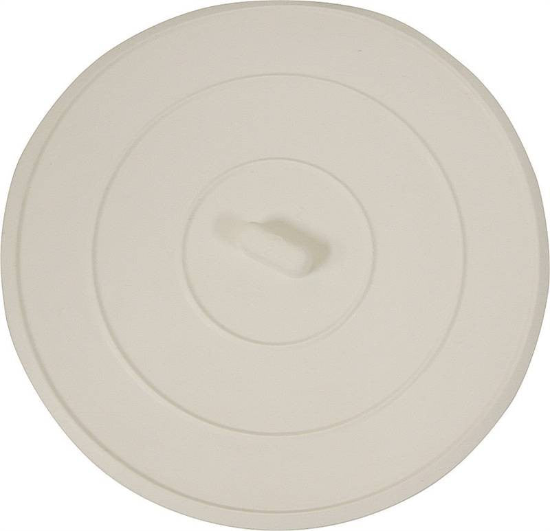 Sink Stopper White 5in