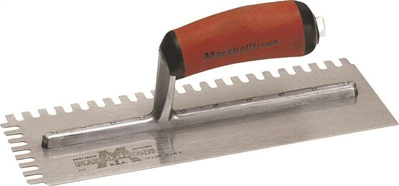 Trowel U Notch 1-4x1-4x1-4in