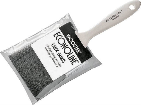 Brush Paint Blk Polyester 2in