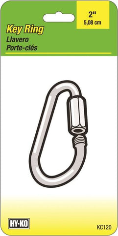 Key Ring C-clip 2-3-8in