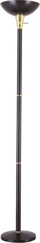 Lamp Floor Torchiere A19 Blk