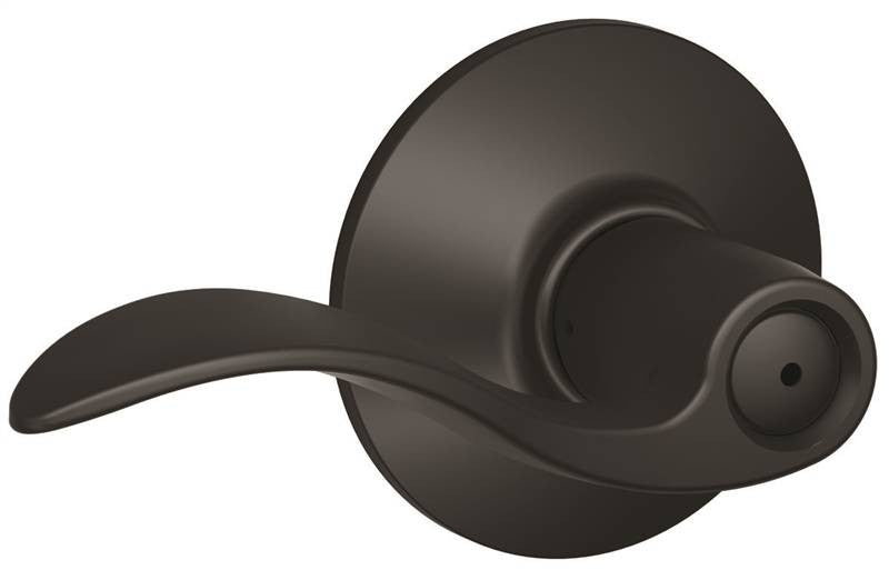 Lever Privacy Accent Matte Blk