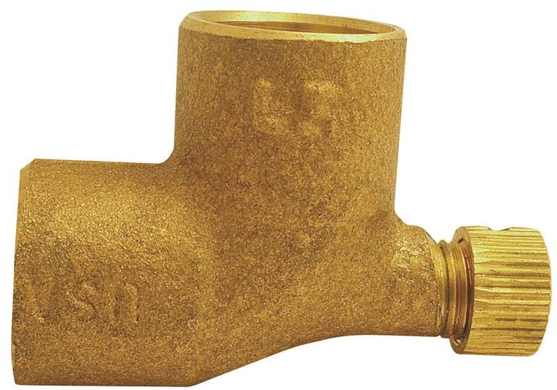 Elbow Copper 90d Cast Cap 1-2