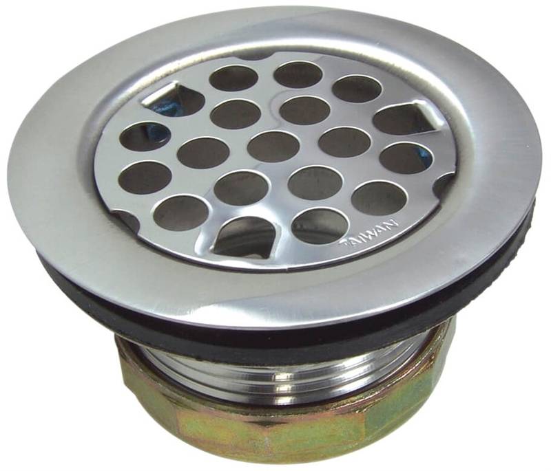 Strainer Sink Flat Assem Chrm