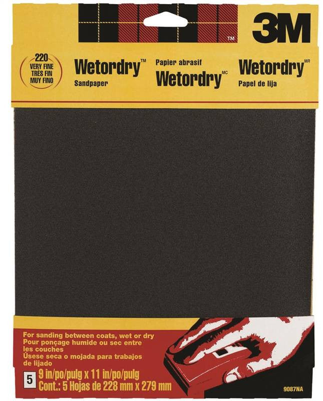 Sandpaper Wet-dry 9x11in Fine