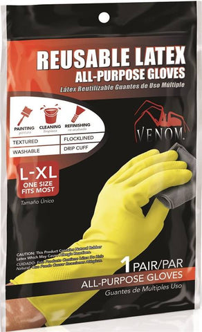 Gloves Latex All Purpose L-xl