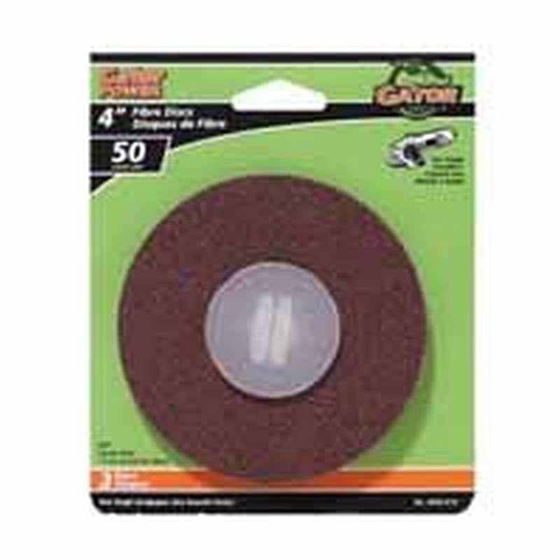 Gator 4in Fiber Disc 50 3pk