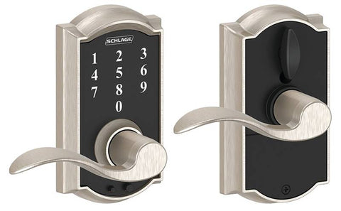 Lever Entry Touch Satin Nickel