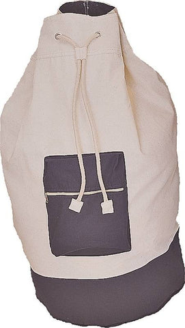 Cotton Laundry Bag W-strap