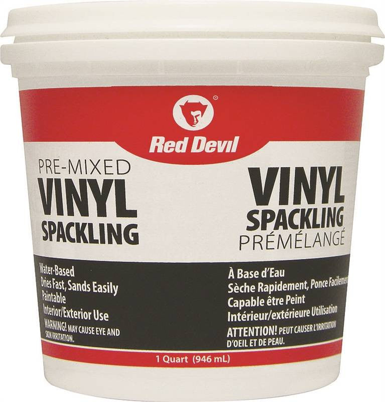 Compound Spackling Vinyl Quart