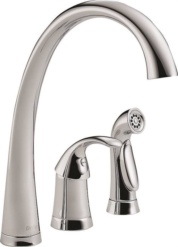 Kitchen Faucet Sngl Spray Chrm