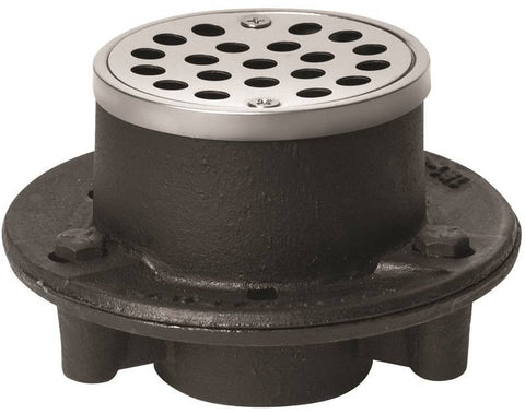 Shower Drain Cast Iron 1-1-2in