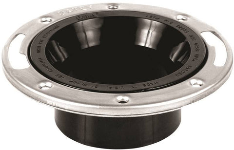 Abs 3-4in Lvl Ft Closet Flange