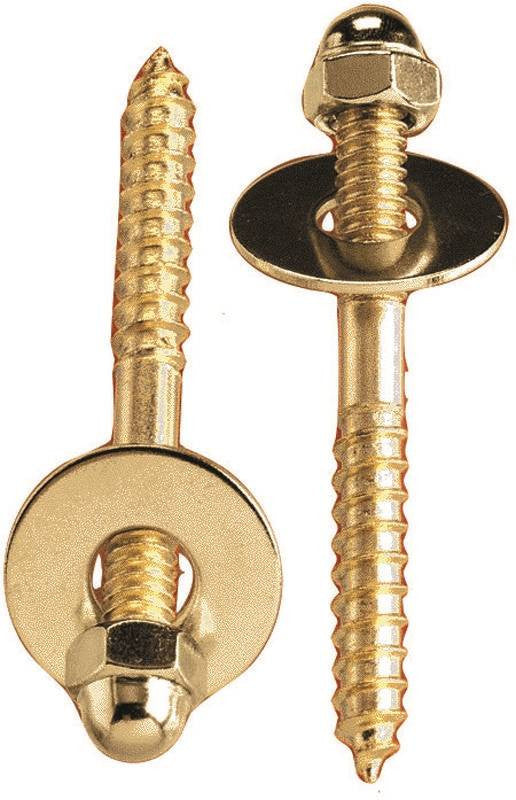 Toilet Screw Set 1-4x2-1-2