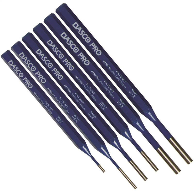 Punch Pin Set 6 Piece