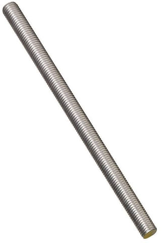 Steel Rod Thrd Zn Yel3-4-10x24