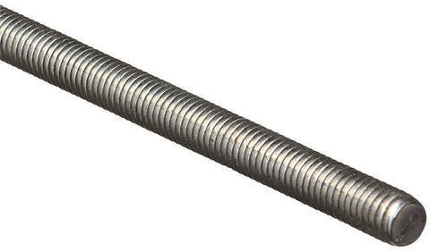 Steel Rod Thrd Zn Grn 7-16-x24
