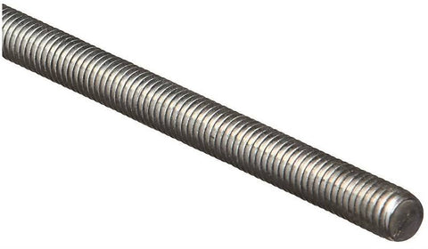 Steel Rod Thrd Zn Grn7-16x36