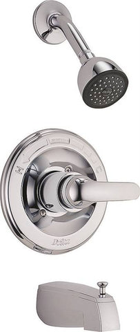 Tub-shower Faucet Sngl Chrome