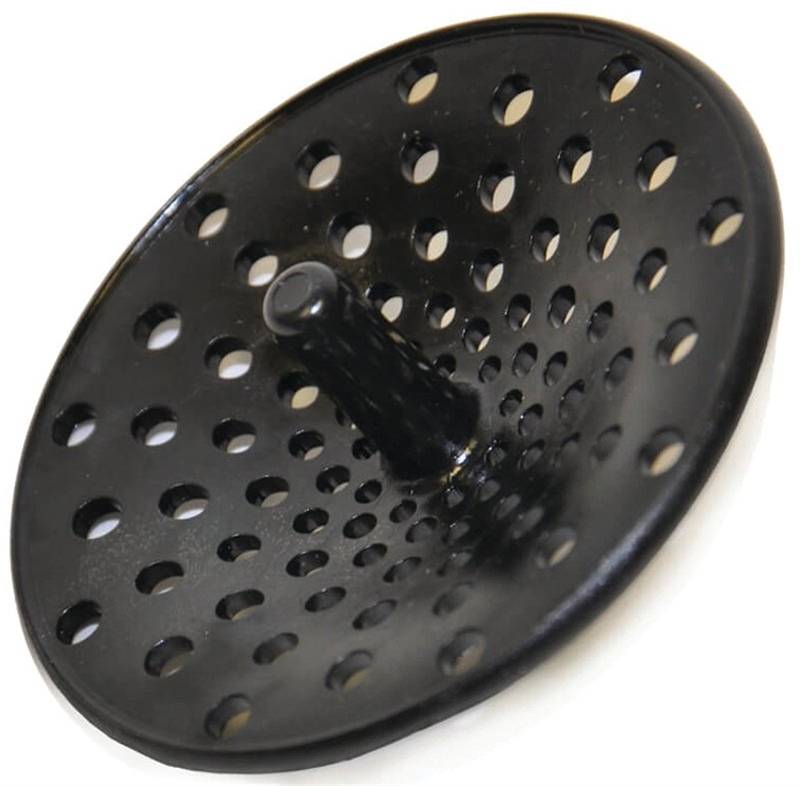 Strainer Disposal Microban Blk