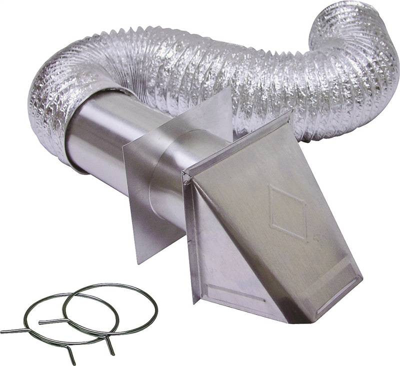 Vent Kit Dryer Alum 4inx5ft